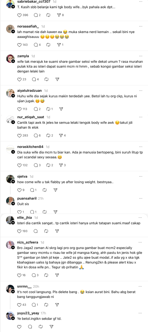 Nazrief Nazri Dikecam Netizen Tayang Gambar Seksi Isteri